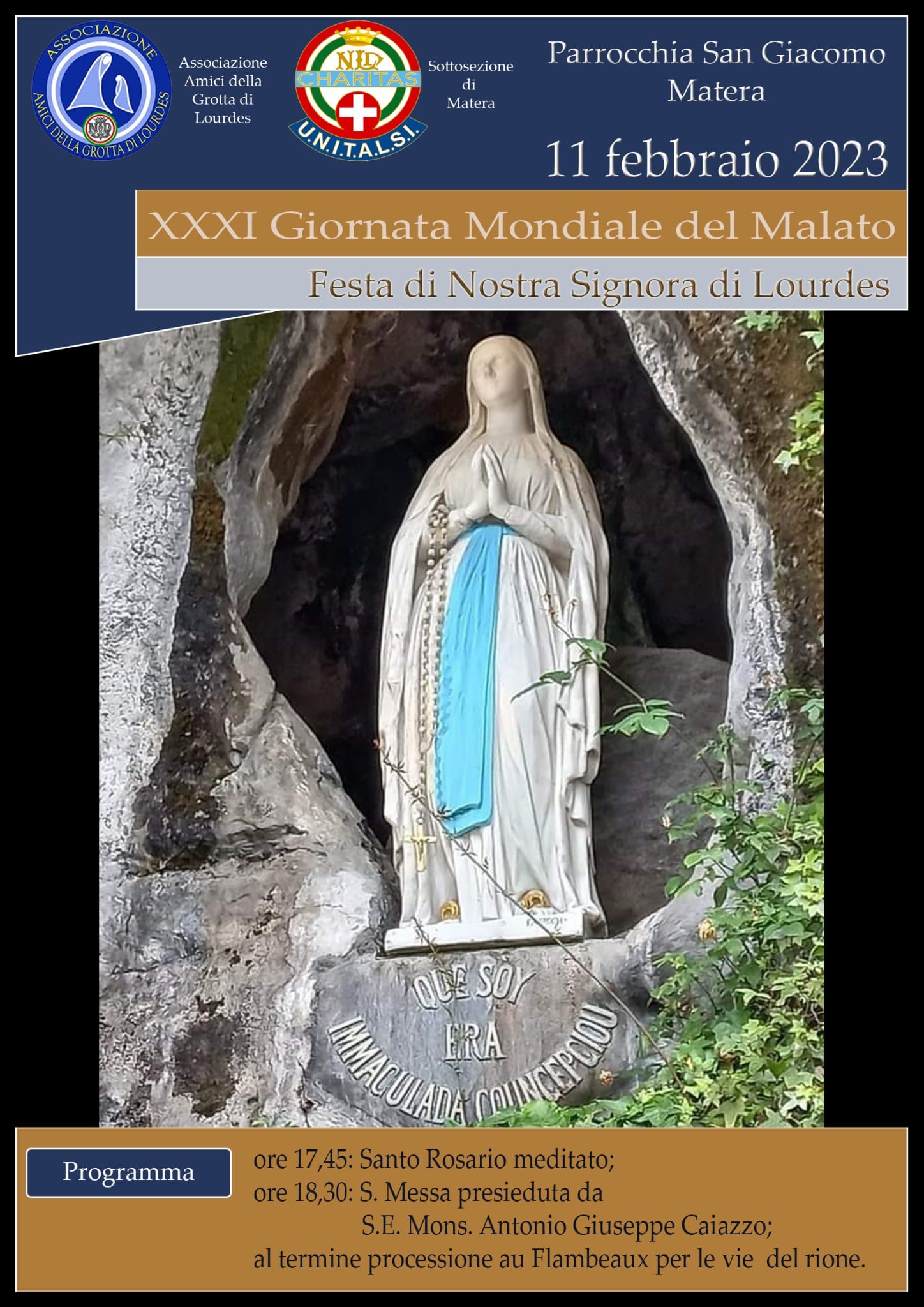 Preghiera Del Malato Alla Madonna Di Lourdes