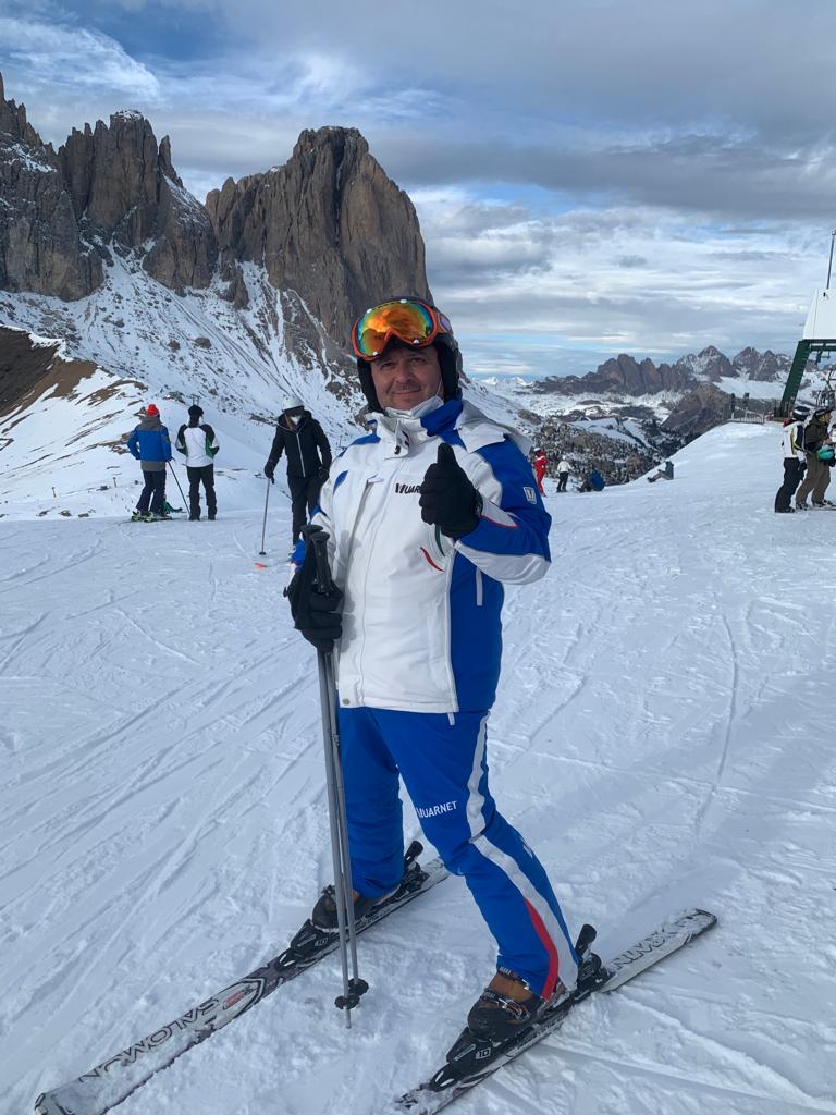 Don Michele sulle nevi