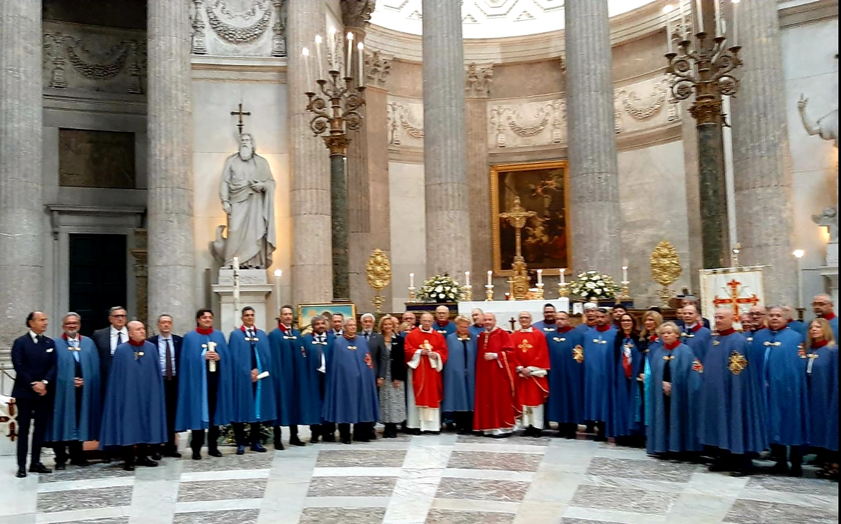 Gabriele Scarcia, nuovo cavaliere del Sacro Militare Ordine