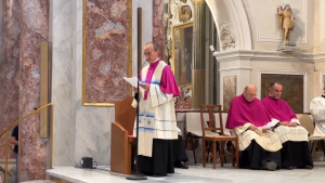Saluto dell’Arcidiocesi Matera-Irsina alle autorità  civili e militari